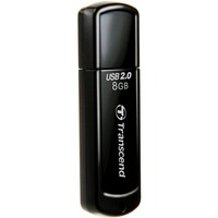 Transcend JetFlash 350 8GB, USB-Stick schwarz