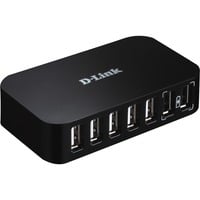 D-Link DUB-H7, USB-Hub silber/grau, mit Netzteil