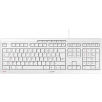 CHERRY STREAM KEYBOARD, Tastatur weiß/grau, FR-Layout, SX-Scherentechnologie