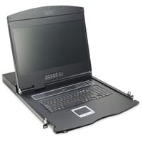 19" KVM Konsole 19"TFT 8p Cat5, KVM-Switch USB-Hub: nicht vorhanden