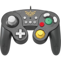 HORI Nintendo Switch Battle Pad (Zelda), Gamepad schwarz/transparent