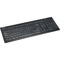 Kensington Advance Fit flache kabellose Tastatur schwarz, UK-Layout