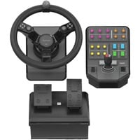 Logitech Gaming G Saitek Farm Sim Controller, Simulatoren-Set schwarz/grau, Bundle für schwere Maschinen