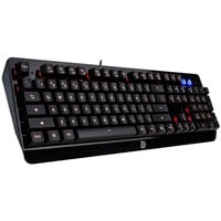 Tt eSPORTS Challenger Edge, Gaming-Tastatur schwarz, DE-Layout, Rubberdome