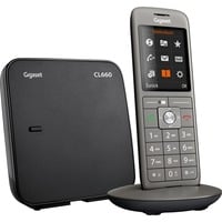 Gigaset CL660, analoges Telefon grau