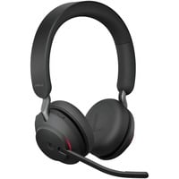 Jabra Evolve2 65, Headset schwarz, Microsoft Teams, USB-A, Ladestation