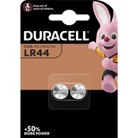 Duracell LR44 Batterie, Knopfzelle 2 Stück, LR44