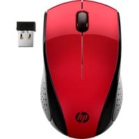 HP Wireless-Maus 220 schwarz/rot, Sunset Red