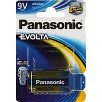 Panasonic EVOLTA Platinum 6LR61EGE/1BP, Batterie silber