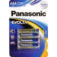 Panasonic EVOLTA Platinum LR03EGE/4BP, Batterie silber