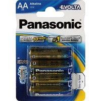 Panasonic EVOLTA Platinum LR6EGE/4BP, Batterie silber