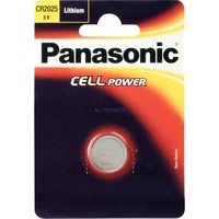 Panasonic Knopfzellen CR2025L/1BP, Batterie silber