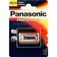Panasonic Lithium Photo CR123AL/1BP, Batterie silber