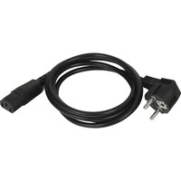 Bachmann Kaltgeräte-Kabel 351.174 schwarz, 2 Meter