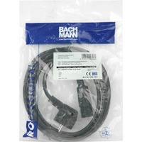 Bachmann Kaltgeräte-Kabel 353.185 schwarz, 3 Meter