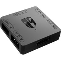 DeepCool RGB Convertor, Lüftersteuerung schwarz, 5V auf 12V RGB Transfer Hub