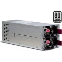 Inter-Tech ASPOWER R2A-DV0800-N, PC-Netzteil grau, redundant, 800 Watt