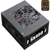 SilverStone SST-SX450-B 450W, PC-Netzteil schwarz, 450 Watt