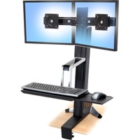 Ergotron WorkFit-S Dual, Monitorhalterung 