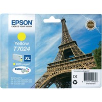 Epson C13T70244010 gelb, Tinte Retail