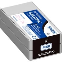 4988617161689 - Ink Black Schwarz (C33S020601) SJIC22P(K) (C33S020601) - Epson 4988617161689 - Ink Black Schwarz (C33S020601) SJIC22P(K) (C33S020601) - Epson