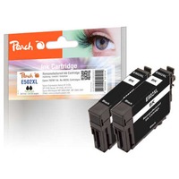 Peach Tinte Doppelpack schwarz PI200-837 kompatibel zu Epson 502XL