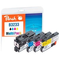 Peach Tinte Spar Pack 320994 kompatibel zu Brother LC-3233