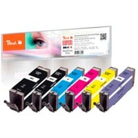 7640182386504 - C580 XXL 6 Druckerpatronen XL (bk bkph c m y blph) ersetzt Canon PGI-580XXL CLI-581XXL für zB Canon Pixma TS 8350 Canon Pixma TS 8250 (wiederaufbereitet) 7640182386504 - C580 XXL 6 Druckerpatronen XL (bk bkph c m y blph) ersetzt Canon PGI-580XXL CLI-581XXL für zB Canon Pixma TS 8350 Canon Pixma TS 8250 (wiederaufbereitet)