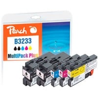 7640460542226 - B3233 Spar Plus Pack Druckerpatronen (2*bk c m y) ersetzt Brother LC-3233 für zB Brother DCPJ 1100 DW Brother MFCJ 1300 DW 7640460542226 - B3233 Spar Plus Pack Druckerpatronen (2*bk c m y) ersetzt Brother LC-3233 für zB Brother DCPJ 1100 DW Brother MFCJ 1300 DW