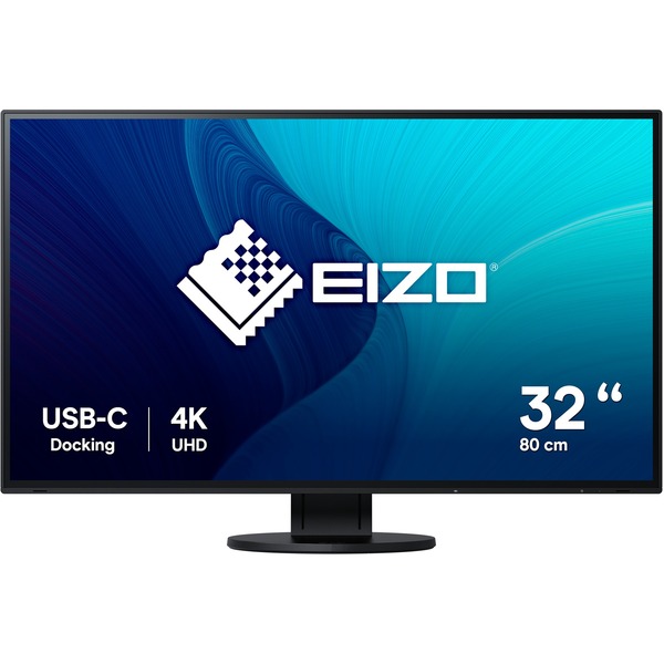 EIZO FlexScan EV3285 LED-Monitor (80 cm(31.5 Zoll) schwarz UltraHD/4K USB-C HDMI DisplayPort)