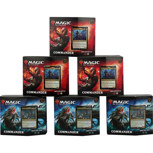 Wizards Of The Coast Magic The Gathering Commander Legends Commander Decks Display Englisch Sammelkarten