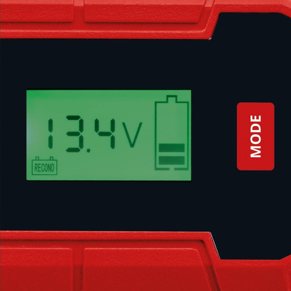 Einhell Akku Ladegerät Blinkt Rot Grün Einhell Autobatterie-Ladegerät CE-BC 4 M rot/schwarz