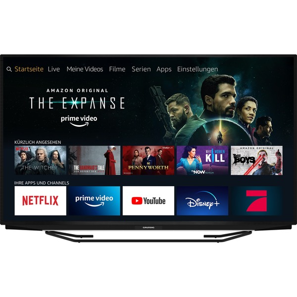 Grundig 50 GUB 7140 Fire TV, LED-Fernseher 126 cm(50 Zoll), weiß, WLAN
