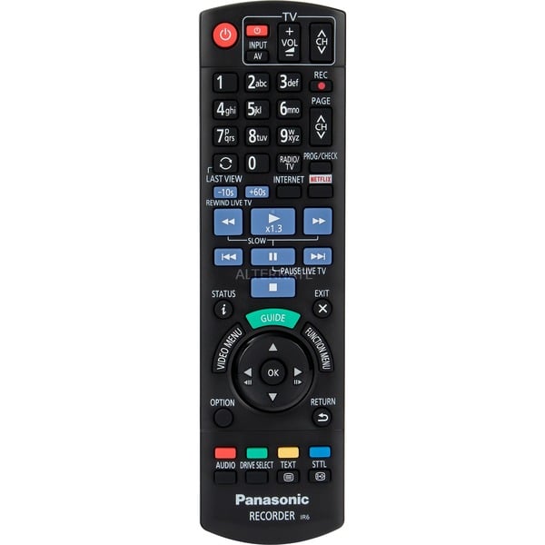 Panasonic DMR-BST760AG, Blu-ray-Rekorder schwarz, 500 GB, WLAN, UltraHD/4K