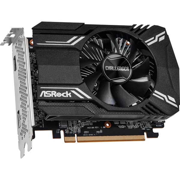 ASRock Radeon RX 6400 Challenger ITX, Grafikkarte RDNA 2, GDDR6, 1x ...