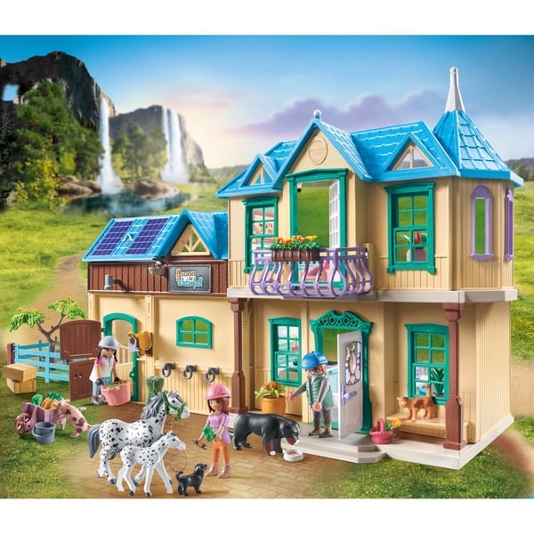 PLAYMOBIL 71351 Horses of Waterfall - Waterfall Ranch, Konstruktionsspielzeug