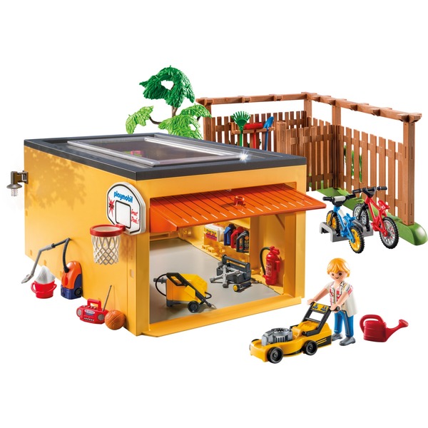 PLAYMOBIL 9368 City Life Garage mit Fahrradstellplatz