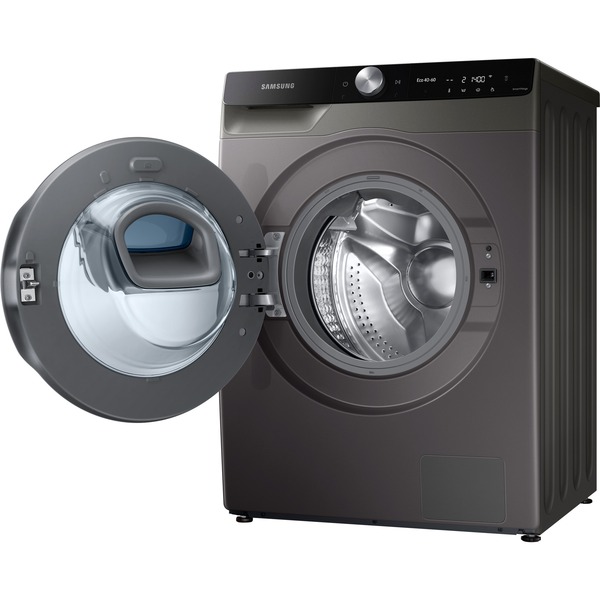 Samsung WD90T754ABX/S2, Waschtrockner edelstahl (dunkel)/schwarz, WD9800T