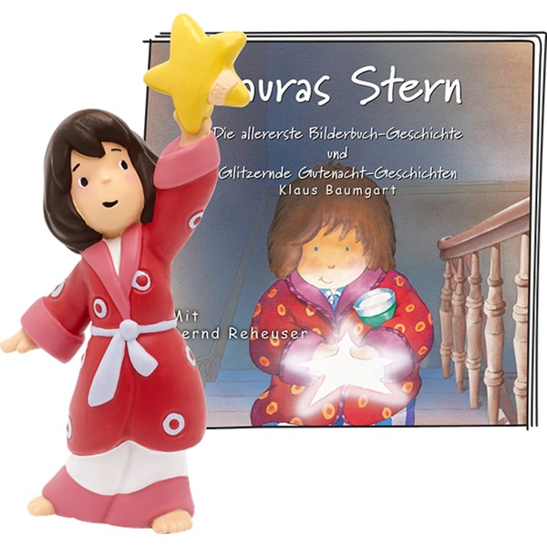 tonies Lauras Stern - Die allererste Bilderbuch Geschichte & Glitzernde  Gutenacht-Geschichten, Spielfigur Hrspiel