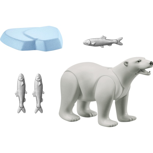 PLAYMOBIL WILTOPIA 71073 Junger Eisbär – Nachhaltiges Material, Mit Zubehör & Sammelkarte, Ab 4 Jahren