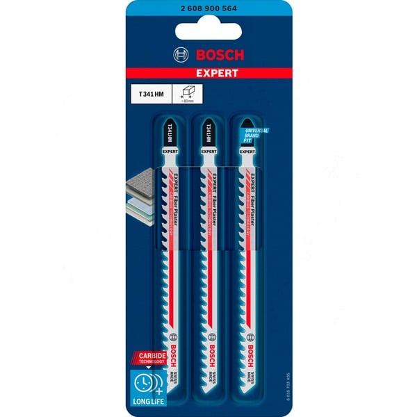Bosch Professional Expert Carbide Stichsägeblatt T 341 HM 