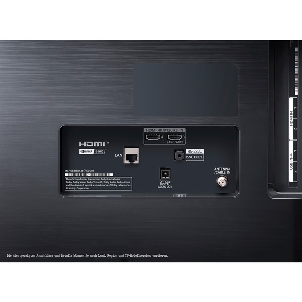 LG OLED55CS9LA, OLEDFernseher 139 cm(55 Zoll), schwarz, UltraHD/4K, SmartTV, HDMI 2.1, 100Hz Panel