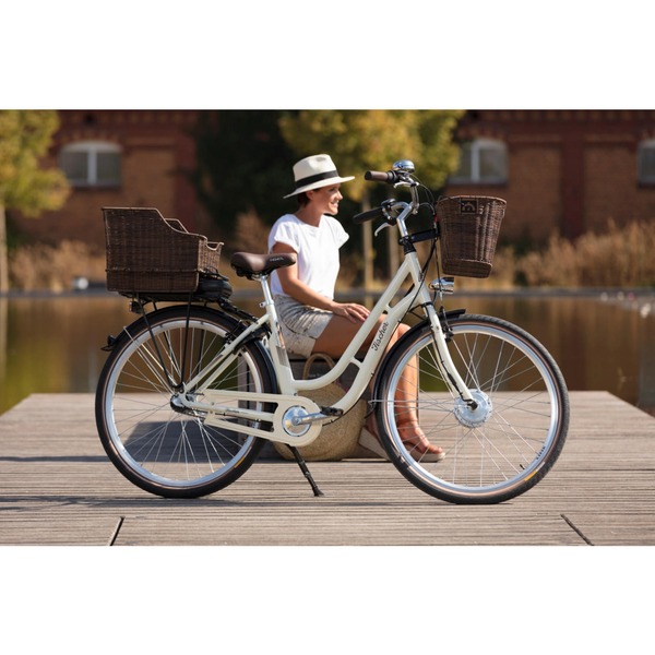 FISCHER Fahrrad ER 1804 (2021), Pedelec weiß, 28", 48 cm