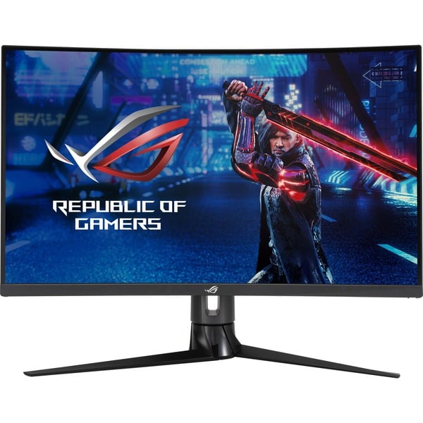 ASUS ROG Strix XG32VC Gaming-Monitor (80 cm(32 Zoll) schwarz Adaptive-Sync VESA DisplayHDR 400 170Hz Panel)