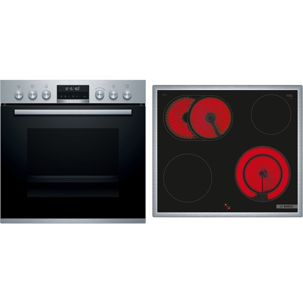 Bosch HND671LS61 Herdset (edelstahl)