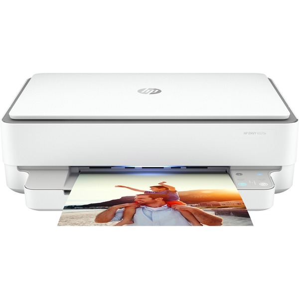 HP Envy 6020e All-on-One, Multifunktionsdrucker weiß/grau, USB, WLAN, Scan, Kopie
