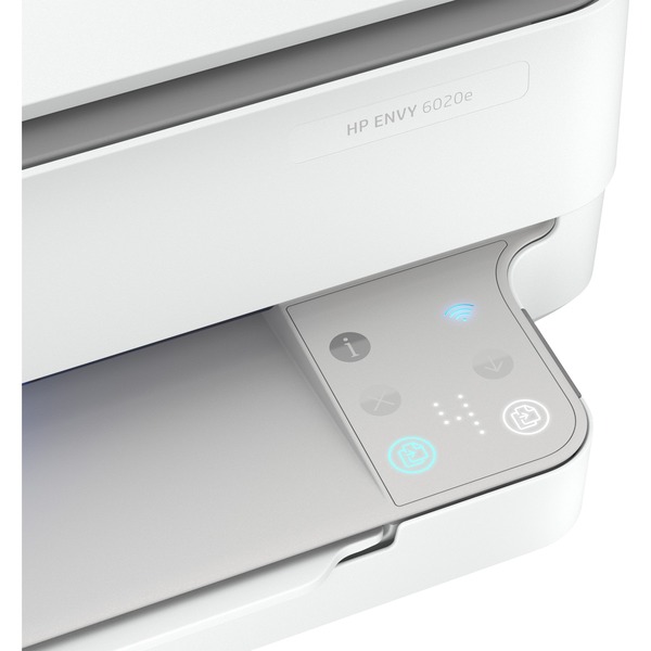 HP Envy 6020e All-on-One, Multifunktionsdrucker weiß/grau, USB, WLAN, Scan, Kopie