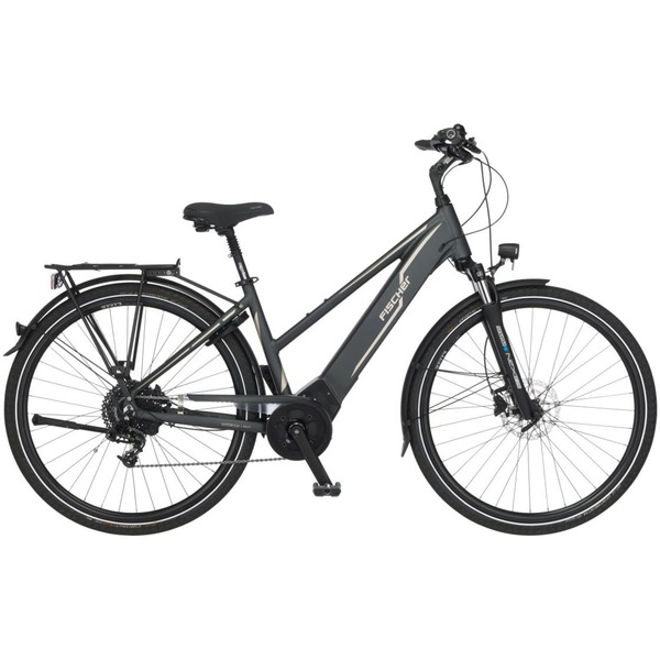 FISCHER Fahrrad Viator 5.0i (2021), Pedelec grau, 28", 49