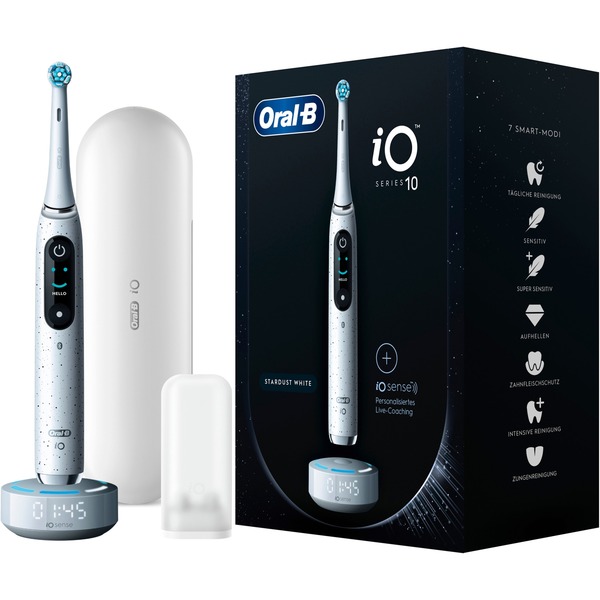 Oral-B Oral-B iO Series 10, Elektrische Zahnbürste weiß, Stardust 