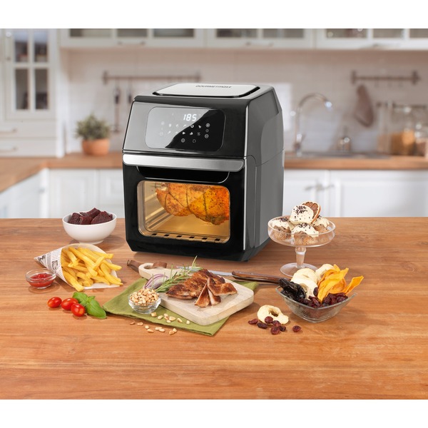 Gourmetmaxx Heißluft Fritteuse 9 In 1 Test GOURMETmaxx Heißluftfritteuse 04782, Mini-Backofen schwarz